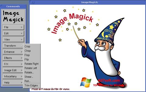 Снимак заслона ImageMagick Windows 7