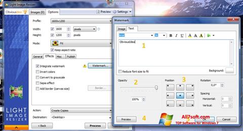 Снимак заслона Light Image Resizer Windows 7