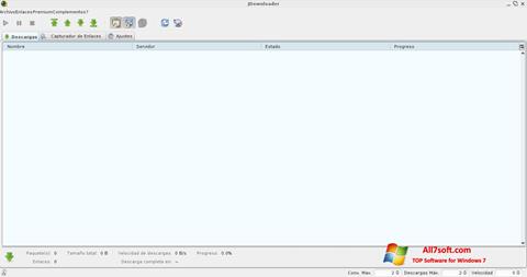 Снимак заслона JDownloader Windows 7