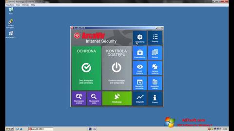 Снимак заслона ArcaVir Windows 7