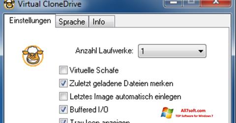 Снимак заслона Virtual CloneDrive Windows 7