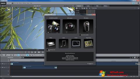 Снимак заслона MAGIX Movie Edit Pro Windows 7