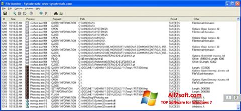 Снимак заслона FileMon Windows 7