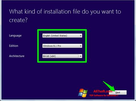 Снимак заслона Windows Bootable Image Creator Windows 7