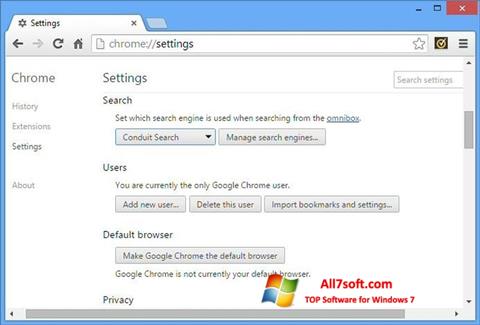 Снимак заслона Chrome Cleanup Tool Windows 7