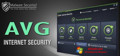 Снимак заслона AVG Internet Security Windows 7