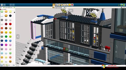 Снимак заслона LEGO Digital Designer Windows 7
