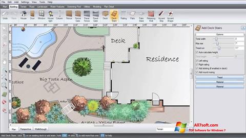 Снимак заслона Realtime Landscaping Architect Windows 7