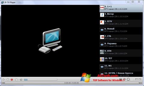 Снимак заслона IP-TV Player Windows 7