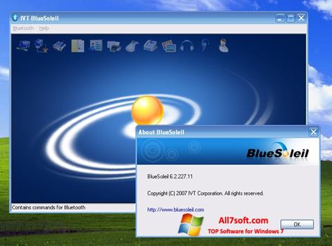 Снимак заслона BlueSoleil Windows 7