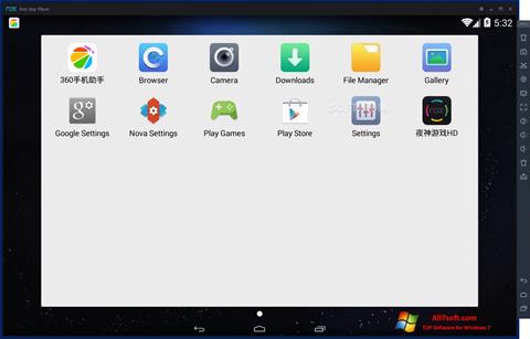 Снимак заслона Nox App Player Windows 7