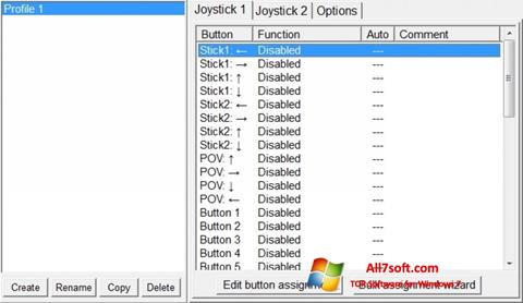 Снимак заслона JoyToKey Windows 7