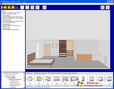 Снимак заслона IKEA Home Planner Windows 7