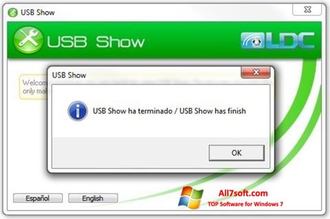Снимак заслона USB Show Windows 7