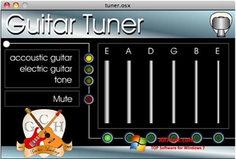 Снимак заслона Guitar Tuner Windows 7