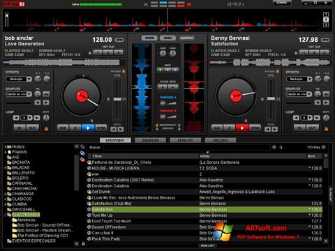 Снимак заслона Virtual DJ Pro Windows 7