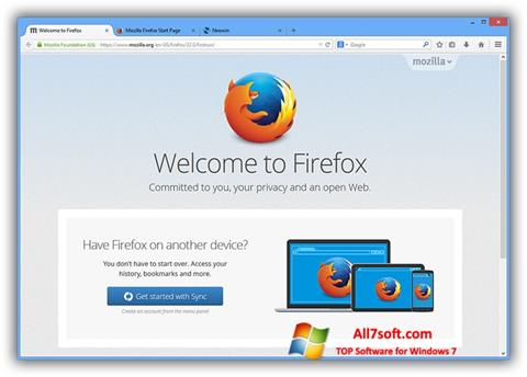 Снимак заслона Mozilla Firefox Offline Installer Windows 7