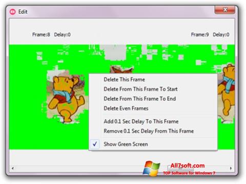 Снимак заслона GifCam Windows 7