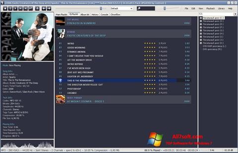 Снимак заслона Foobar2000 Windows 7