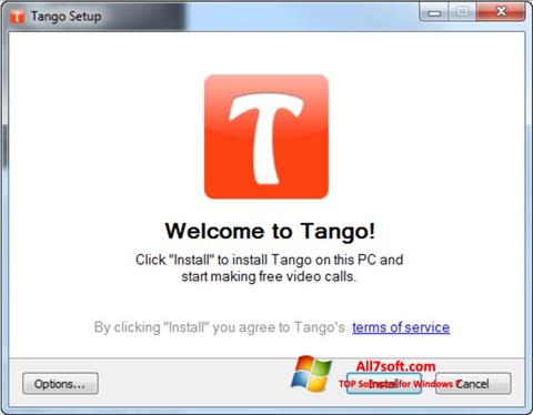 Снимак заслона Tango Windows 7