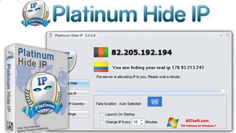 Снимак заслона Hide IP Platinum Windows 7