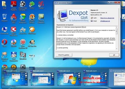 Снимак заслона Dexpot Windows 7