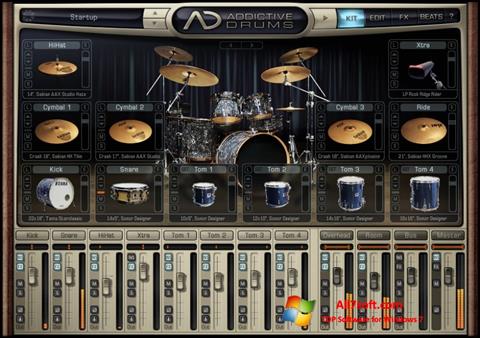 Снимак заслона Addictive Drums Windows 7