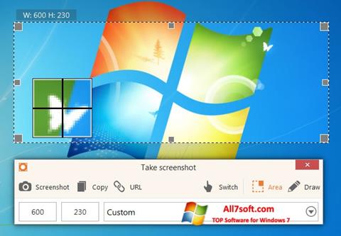 Снимак заслона ScreenShot Windows 7