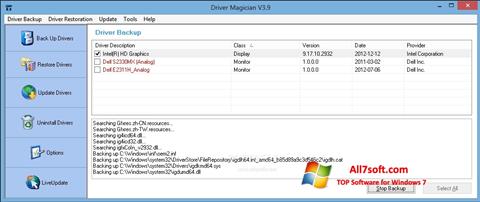 Снимак заслона Driver Magician Windows 7