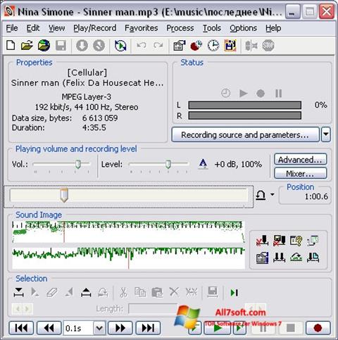 Снимак заслона Total Recorder Windows 7